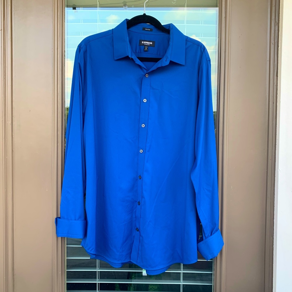 Men’s Express Extra Slim Casual Shirt